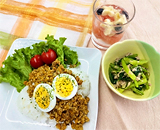 きのこ入りドライカレー