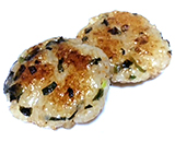 低タンパクご飯で五平餅風