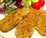鯵のカレーパン粉焼き