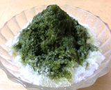 低カロリー甘味料deかき氷