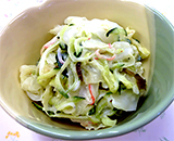 わさびマヨネーズあえ