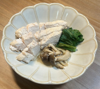 電子レンジで簡単！鶏むね肉チャーシュー